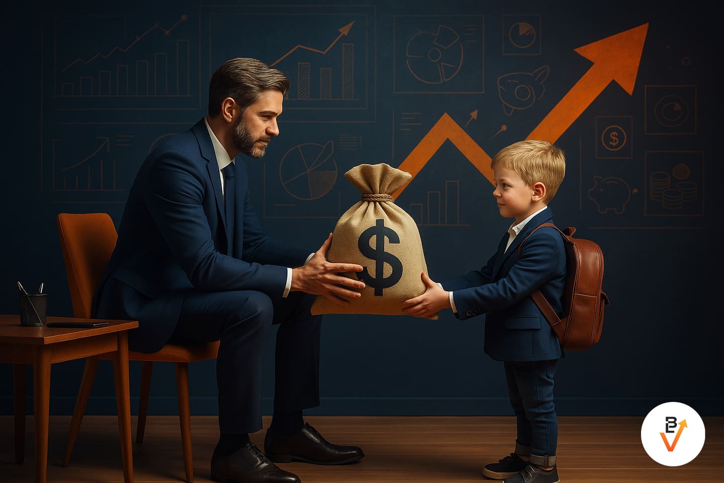 Cover: Schenkungen von Wertpapieren an die eigenen Kinder oder Enkel: Wann ist der optimale Zeitpunkt?